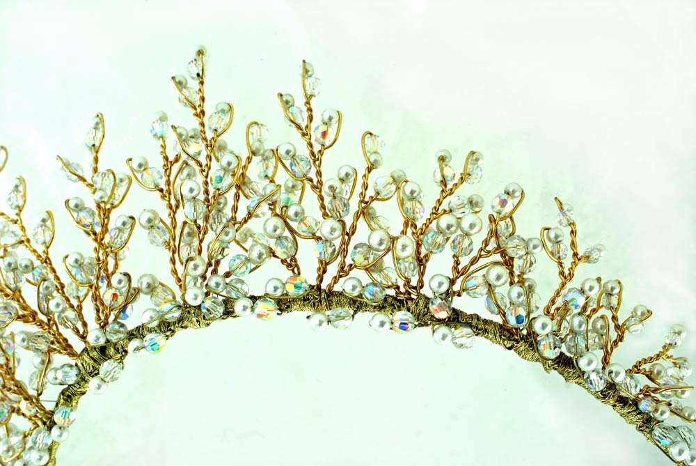 Gold Sprig Tiara