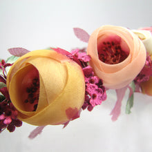 Load image into Gallery viewer, Bridal Circlet Floral Rose