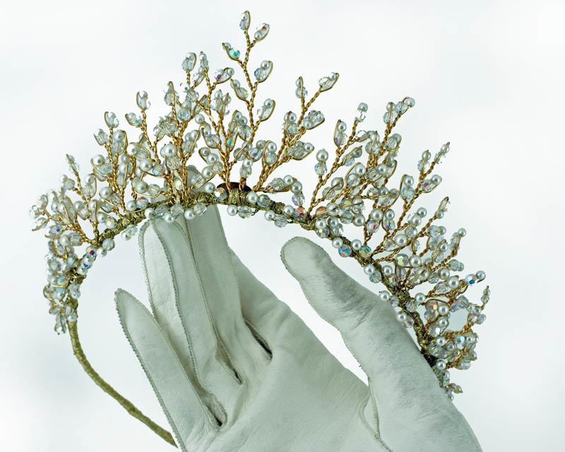 Gold Sprig Tiara