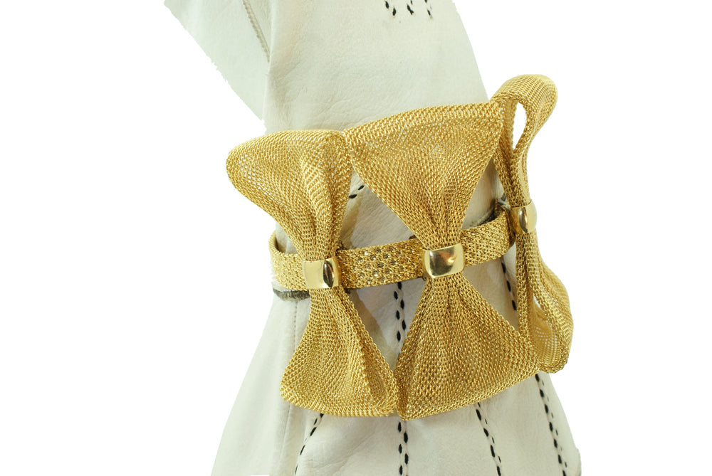Gold Bow Bracelet