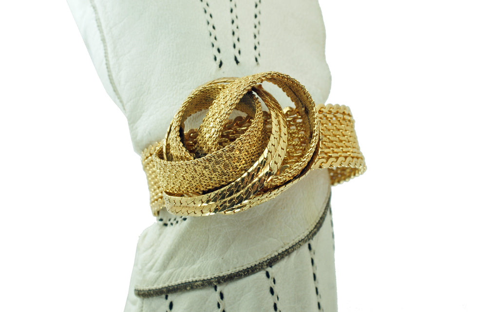 Gold Knot Bracelet