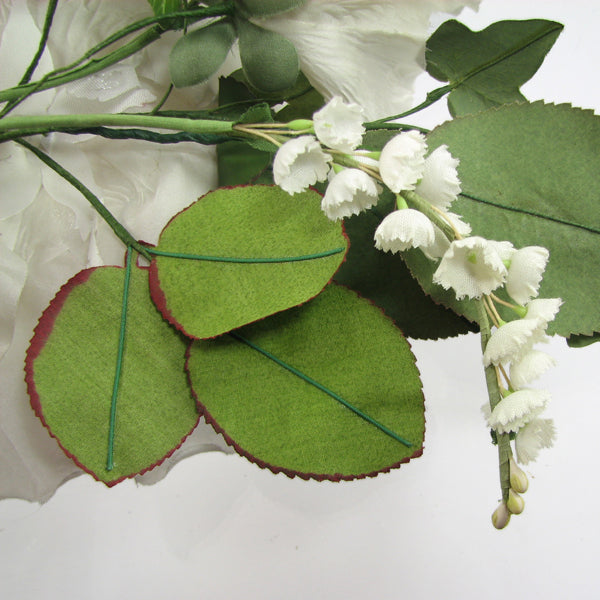 White Rose Floral Corsage