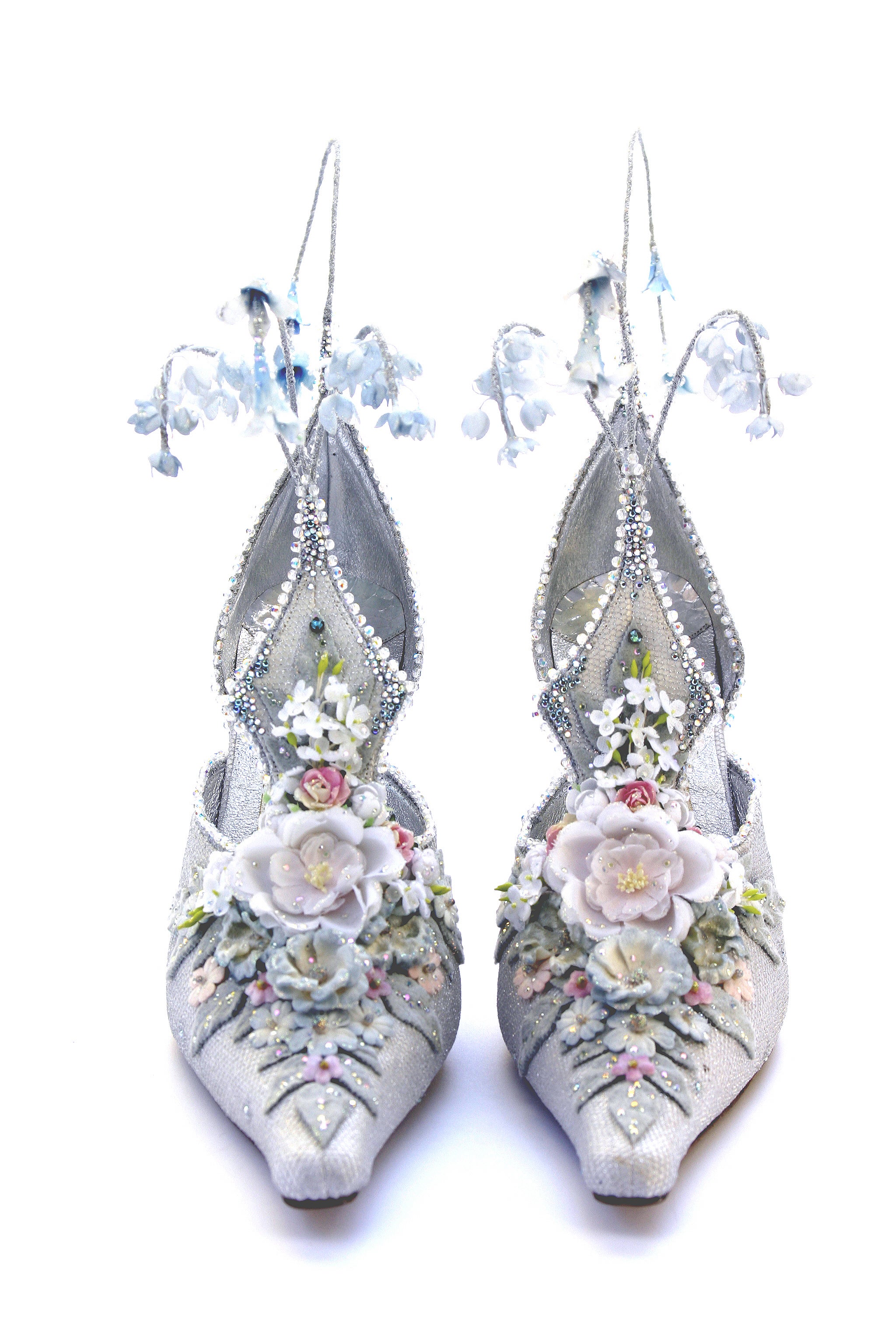 Besoke Blue Bell Shoe