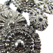 Load image into Gallery viewer, Victorian cut steel button collection bracelet.