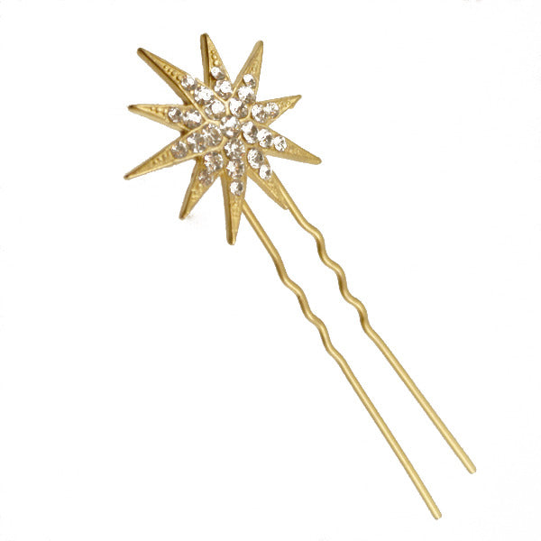 Large Classic Star Hairpin