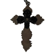 Load image into Gallery viewer, Victorian vulcanite cross