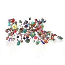 Load image into Gallery viewer, Floral Tuti–Fruti Collar Necklace