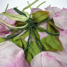 Load image into Gallery viewer, Dusky Pink Silk Flower Corsage Pin