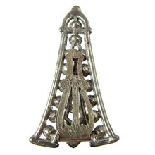 Load image into Gallery viewer, Vintage Clip with Crystal &amp; Blue stones
