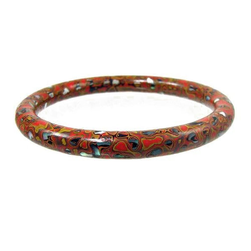 Vintage Orange Bangle