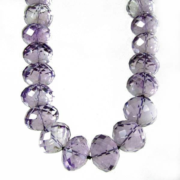 Faceted Vintage Amethyst Beads