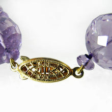 Load image into Gallery viewer, Faceted Vintage Amethyst Beads