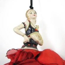 Load image into Gallery viewer, Hanging Tassel China Doll  &quot; Poppy &quot;