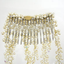 Load image into Gallery viewer, Waterfall Bridal Hair Comb