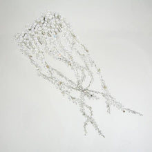Load image into Gallery viewer, Trailing Pearl Bridal Hair Comb