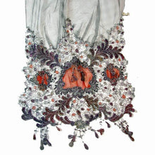 Load image into Gallery viewer, Grey Chemical Lace Scarf Shawl Limited edition