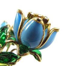 Load image into Gallery viewer, Gripoix Posy Brooch