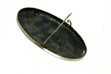 Load image into Gallery viewer, Vintage Oval Enamelled Brooch
