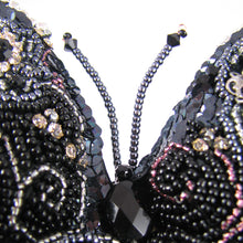 Load image into Gallery viewer, Fantasy Black butterfly Brooch