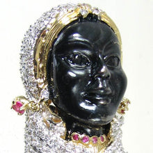 Load image into Gallery viewer, Lady Blackamoore Brooch