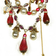 Load image into Gallery viewer, Ruby Magical Angel-winged Giraffe Brooch