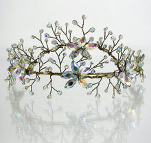 Load image into Gallery viewer, Gold Crystal Tiara