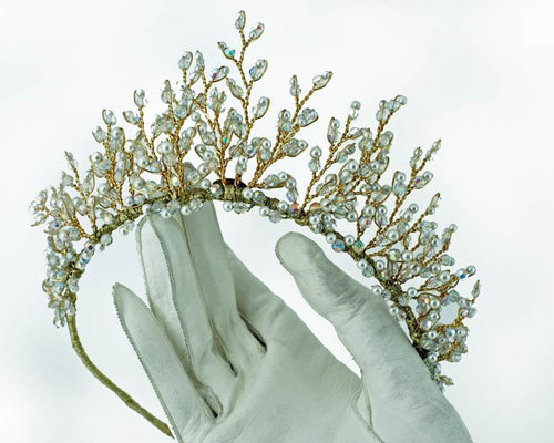 Gold Sprig Tiara