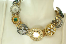 Load image into Gallery viewer, Vintage Button, Necklace   No.1