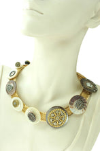 Load image into Gallery viewer, Vintage Button Necklace  No.2