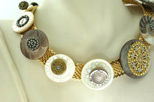 Load image into Gallery viewer, Vintage Button Necklace  No.2