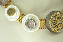 Load image into Gallery viewer, Vintage Button Necklace  No.2