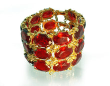 Load image into Gallery viewer, Red Crystal Bracelet