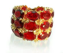 Load image into Gallery viewer, Red Crystal Bracelet