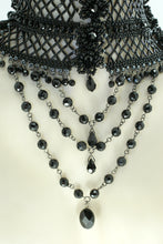 Load image into Gallery viewer, Black choker necklace