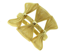 Load image into Gallery viewer, Gold Bow Bracelet