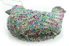 Load image into Gallery viewer, Crystal decorated bird-shaped bag
