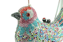 Load image into Gallery viewer, Crystal decorated bird-shaped bag