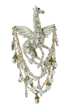 Load image into Gallery viewer, Ivory Fantasy Angel-winged Giraffe Brooch