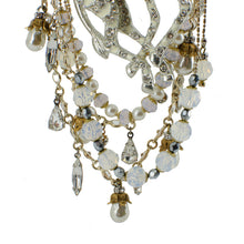 Load image into Gallery viewer, Ivory Fantasy Angel-winged Giraffe Brooch