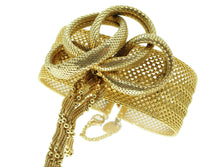 Load image into Gallery viewer, Vintage gold-plated Knot bracelet