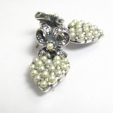 Load image into Gallery viewer, Dainty Bow and Heart Earrings