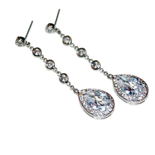 Crystal Drop Earrings
