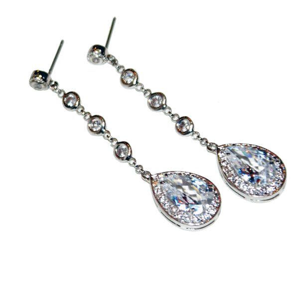 Crystal Drop Earrings