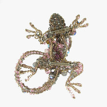 Load image into Gallery viewer, Wirework and beadwork Lizard
