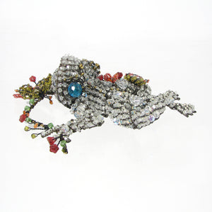 Beadwork Jewelled frog