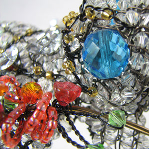 Beadwork Jewelled frog