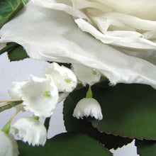 Load image into Gallery viewer, White rose Floral Corsage