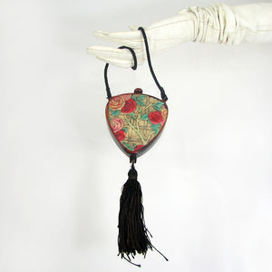 Antique Tassel Compact Purse