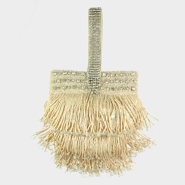 Vintage-style Tassel Handbag