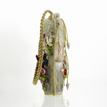 Load image into Gallery viewer, Vintage Gold Lace Basket handbag